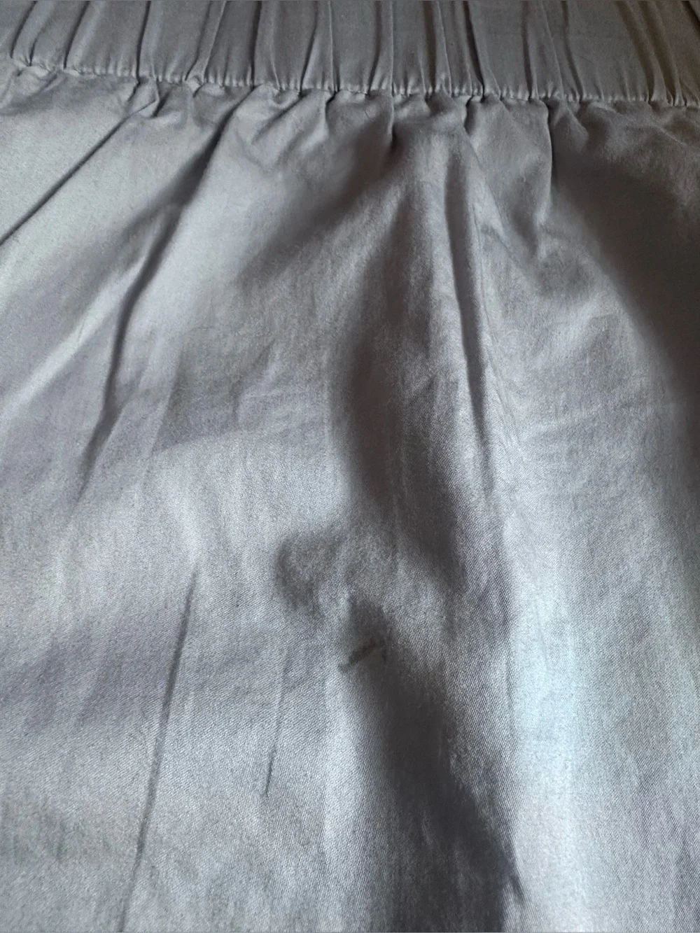 J. Crew Cotton Mini Skirt Size 8 J.Crew Pull-on Lightweight Muted Gray Skirt